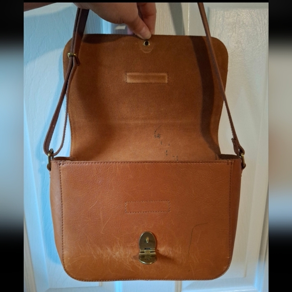 Madewell Abroad Brown Leather Bag - Picture 8 of 10